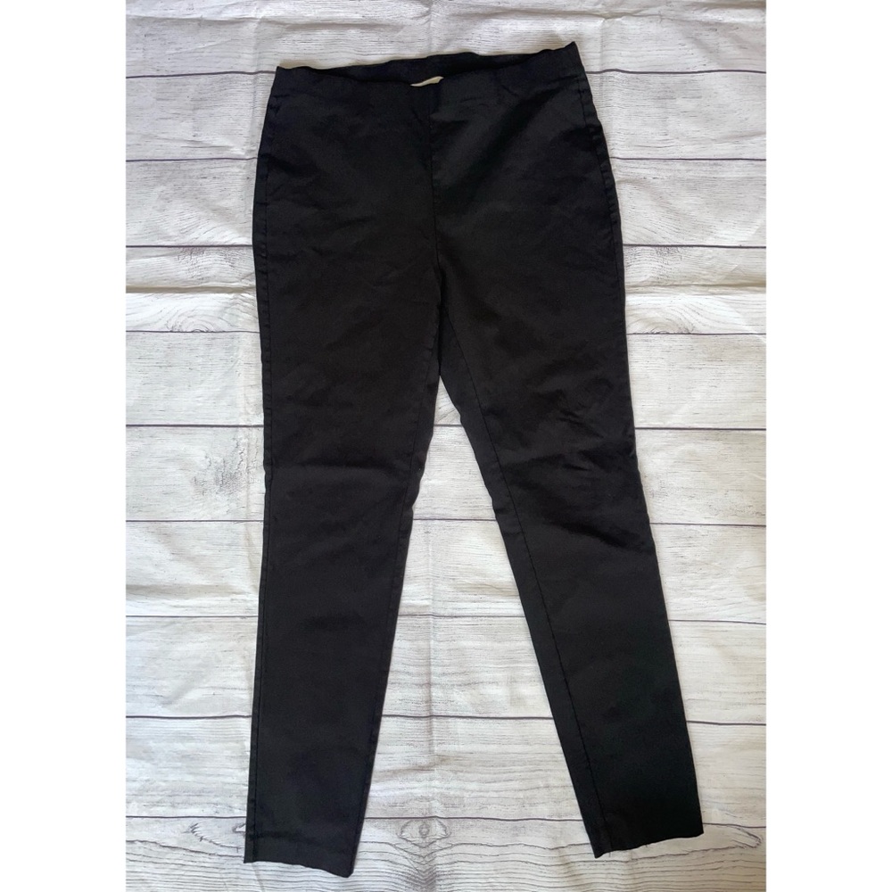 Michael Kors Stretch Pull on Black Slim Fit Pants